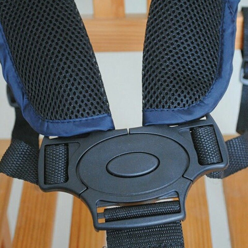 Cinturón de seguridad de 5 puntos para bebé, correa de seguridad para silla alta, arnés Universal para cochecito ajustable