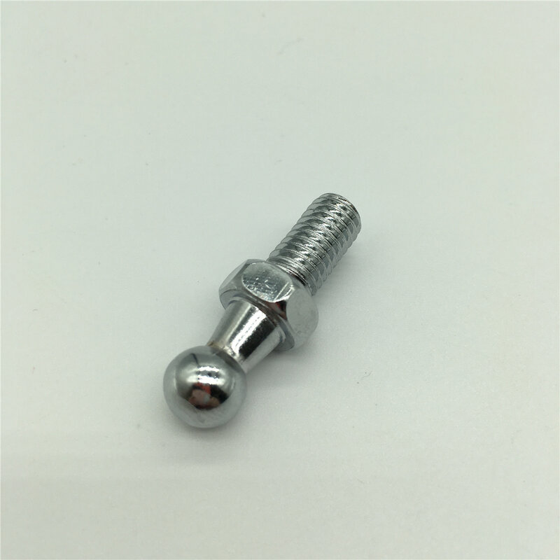 2x 10mm M8 M6 Universal Boot Bonnet Gas Strut End Fitting Connector Ball Screw Bolt Pin Joint Valve for Spring Lift Supports