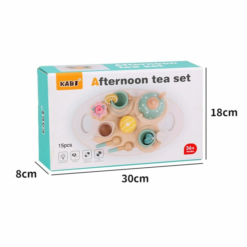 for Toddlers Early Education Play Food Learning Boys Kids Gifts Kitchen Toys Afternoon Tea Set Children Kitchen Toy