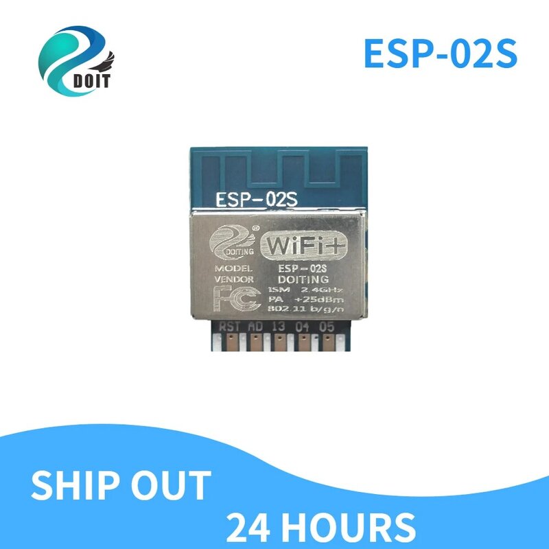 Wireless Transparent Transmission ESP-02S TYWE2S Serial Wi-Fi Module Golden Finger Package ESP8285 Compatible With ESP8266
