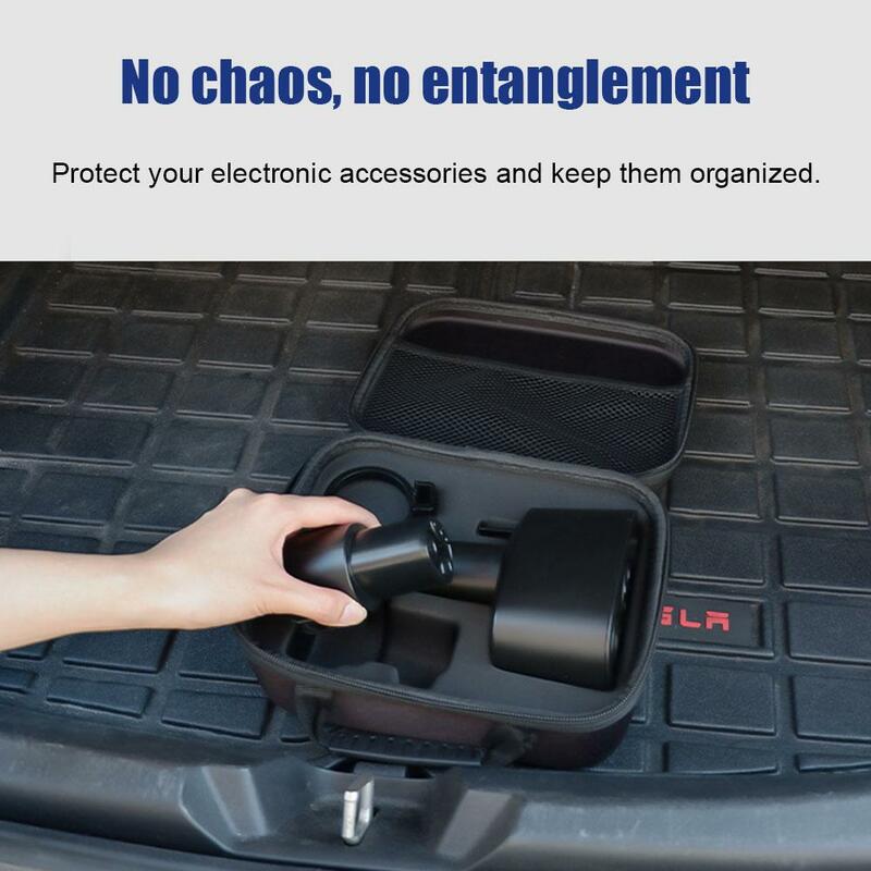 Per Tesla CCS1 J1772 adattatore per caricabatterie custodia protettiva custodia da viaggio per accessori di ricarica per auto elettriche impermeabile