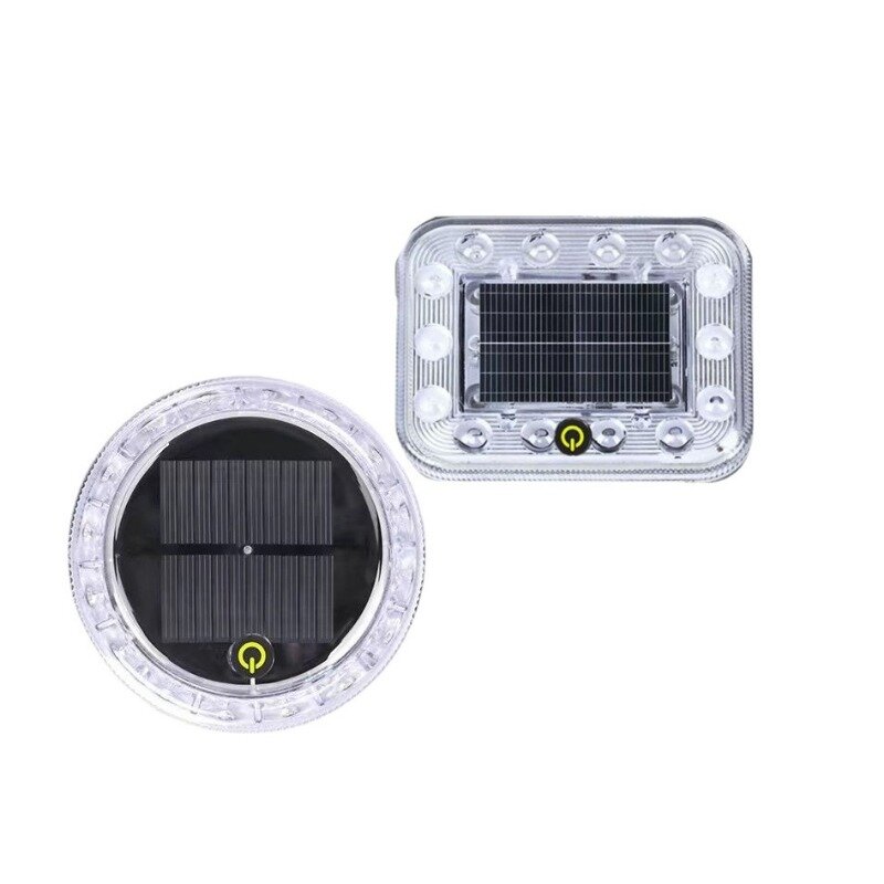 Lampu Led mobil tenaga surya, lampu berkedip keselamatan malam mobil dasar magnetik Super kuat, lampu peringatan mobil anti-tabrakan lampu belakang lebar, alat Auto