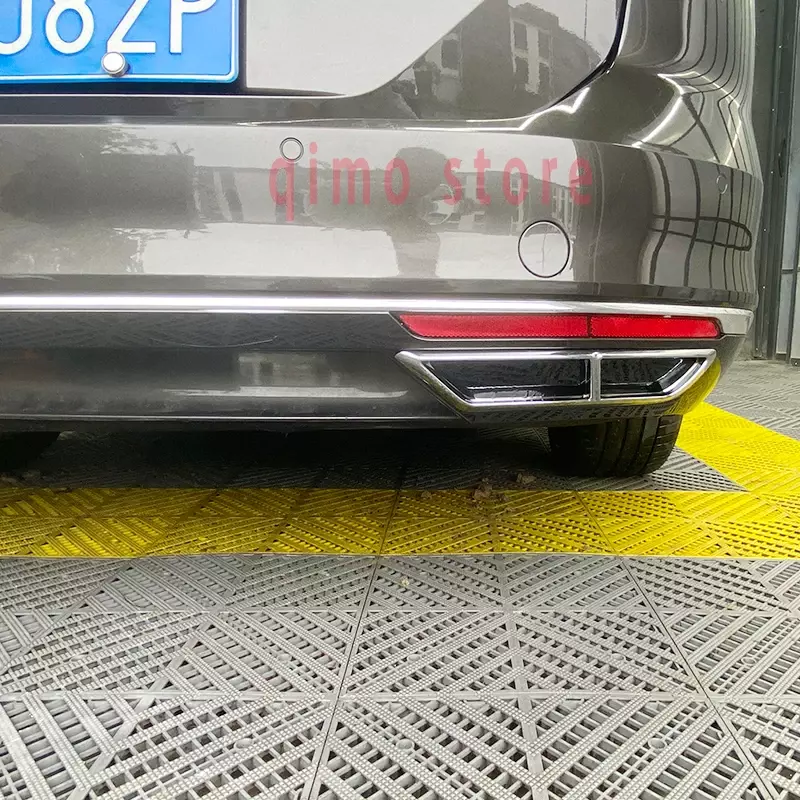 Auto-Styling für VW Passat B8 Variante Body Kit 2016 2017 2018 2019 2020 Chrom Styling Zubehör vier Auspuff Dekoration