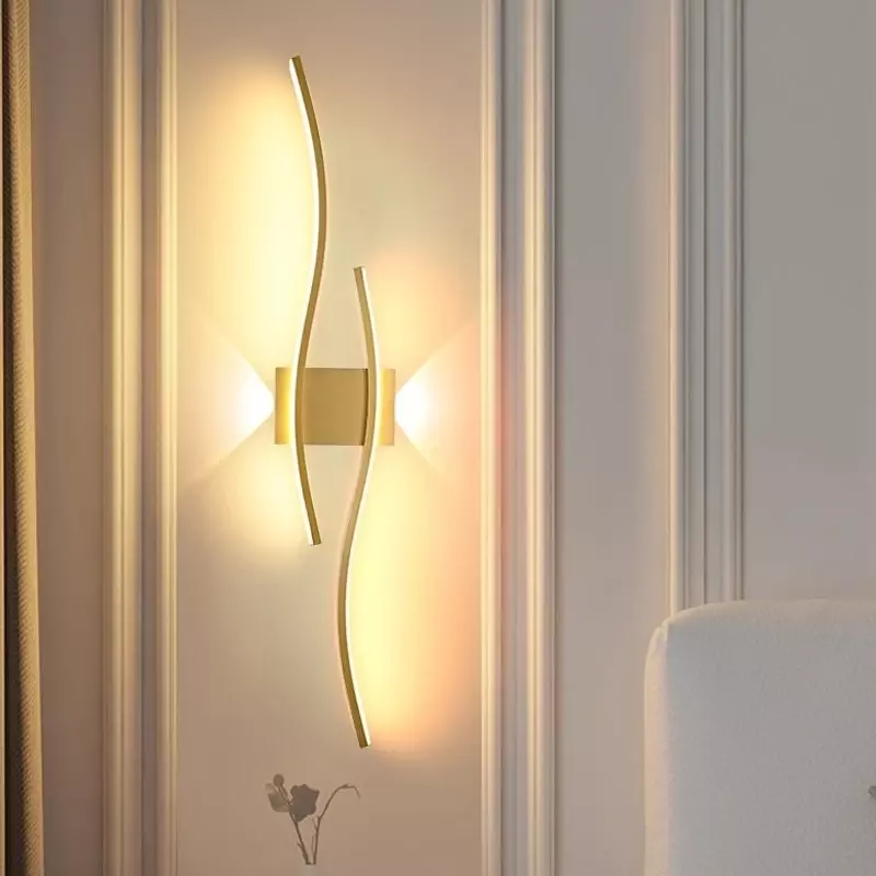 Настенная лампа с длинной полосой 60/90, настенное бра, домашний декор, фон для гостиной, ресторана, спальни, современные осветительные приборы
