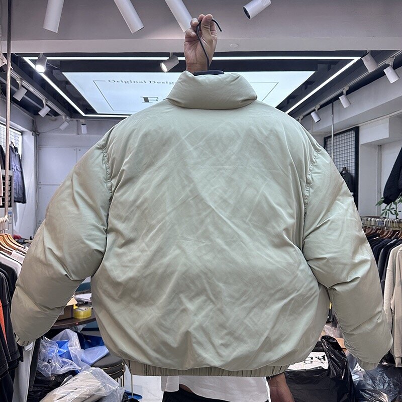 Half zipper cotton jacket
