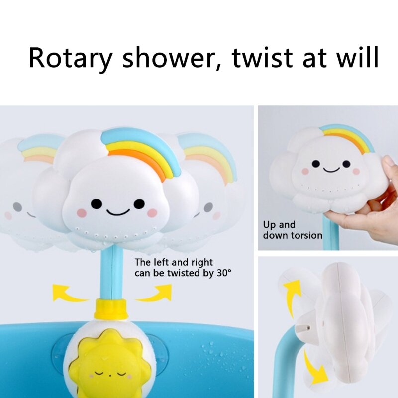 Zabawka do kąpieli dla małych dzieci Wanna Zabawka do wody dla dzieci Słodkie prezenty z głowicą prysznicową