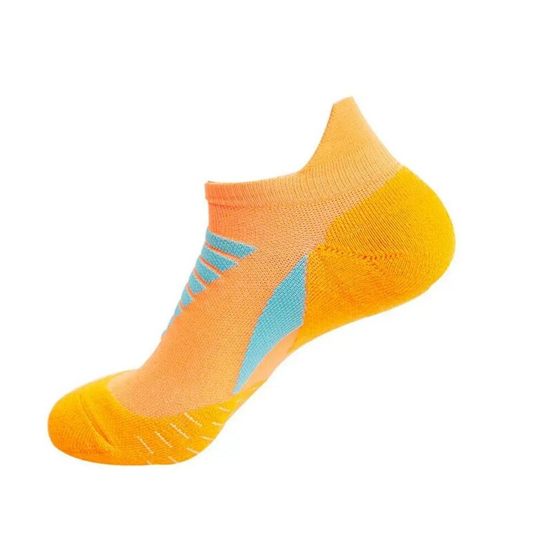 Calcetines de compresión para hombre, medias transpirables de tubo para correr, baloncesto, deportes, ciclismo, toalla alta, L7Q8, 1 par