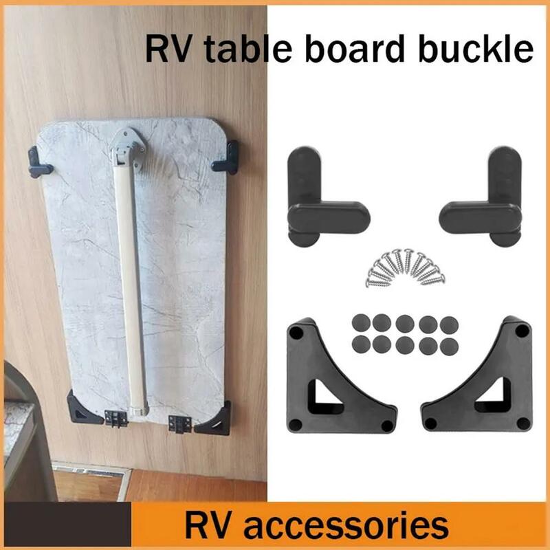 RV Supplies Complete Table Board Buckle Trailer Folding Outdoor Table Cabinet Board Rotary Lock Motorhome Indoor Organizer