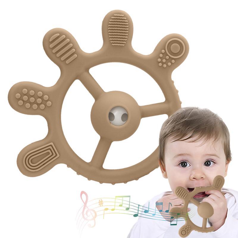 Niemowlęta grzechoczą gryzaki zabawki sensoryczne dla niemowląt grzechotki zabawki sensoryczne dla niemowląt grzechotają zabawki dla noworodków zabawka muzyczna grzechotki