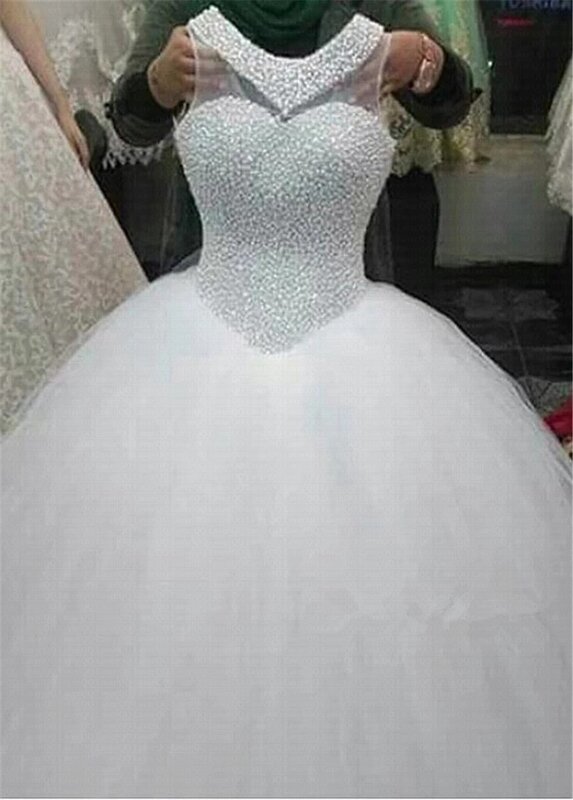 Женское простое свадебное платье с высокой талией