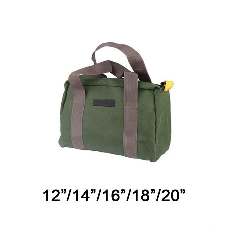 Tas alat portabel kapasitas besar untuk pria, tas tangan portabel untuk peralatan, obeng perangkat keras, kit perbaikan, tas tahan air