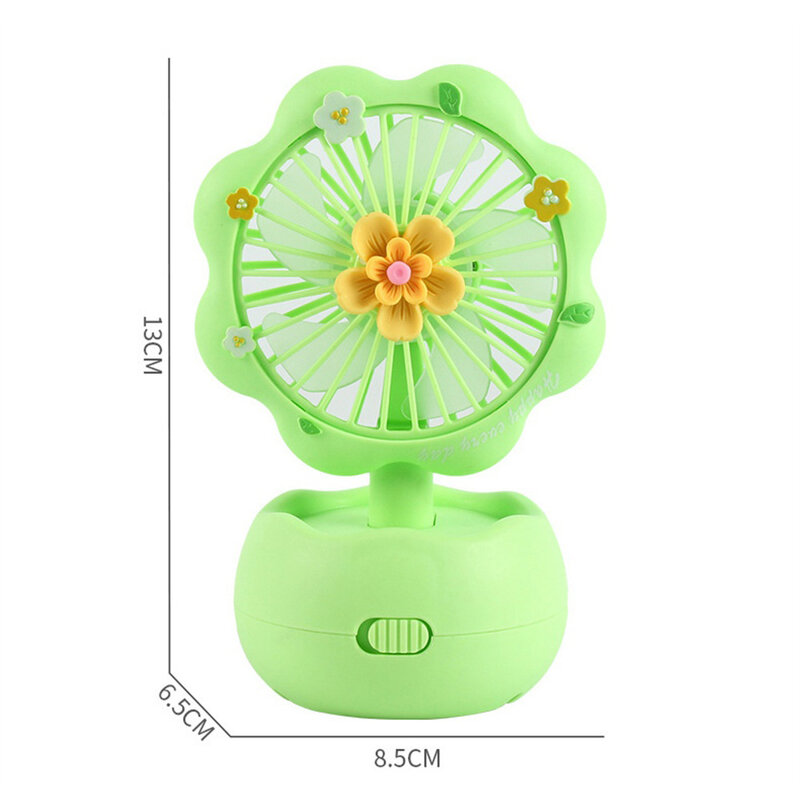 Portable Mini Fan USB Rechargeable Handheld Electric  Quiet Pocket Cooling Hand  Home Office Outdoor Travel