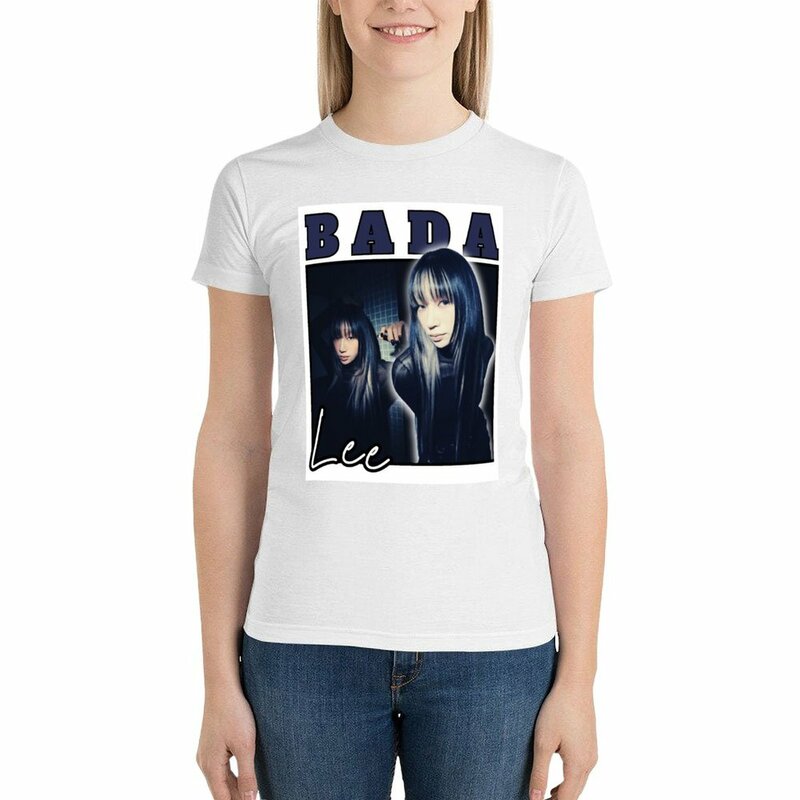 T-shirt graphique Bada Lee pour femme, chemisier, vêtements de créateurs de luxe, SWKitchenware