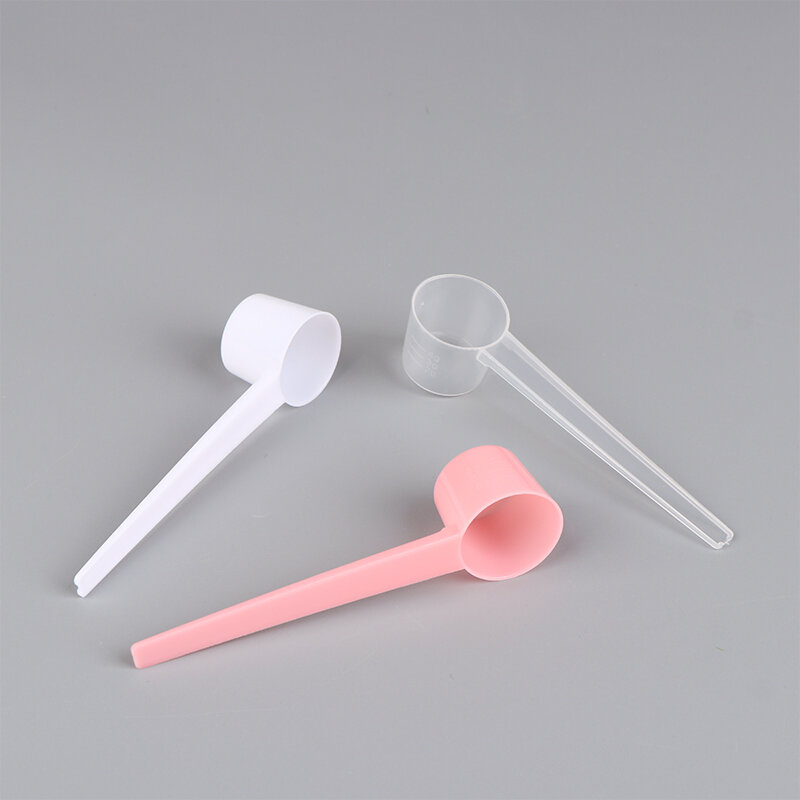 Cucharas medidoras de plástico, utensilios de cocina para el hogar, 10 piezas, 5g