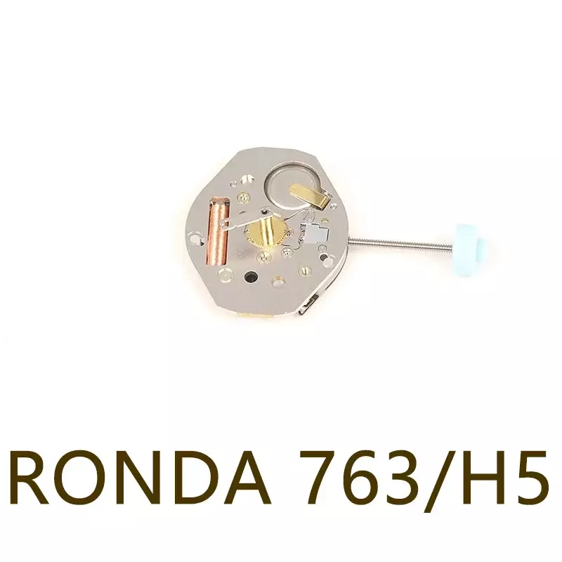 Swiss RONDA Caliber 763 H5, movimiento de cuarzo de altura, piezas de repuesto para relojes, nuevo