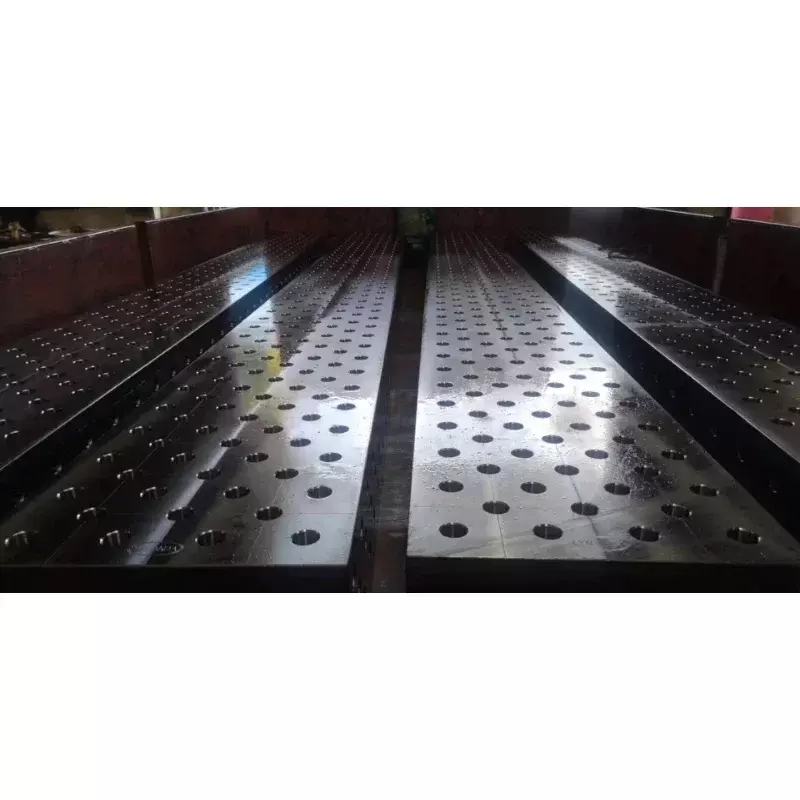 Table à souder 3D en acier, 2.4m X 1.2m, 4 pieds X 8 pieds, système 28, système de soudage et de serrage
