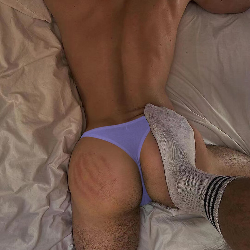 Gay Jockstrap – culotte Sexy pour hommes, sous-vêtements pour hommes, Bikini, G string, Dropshipping