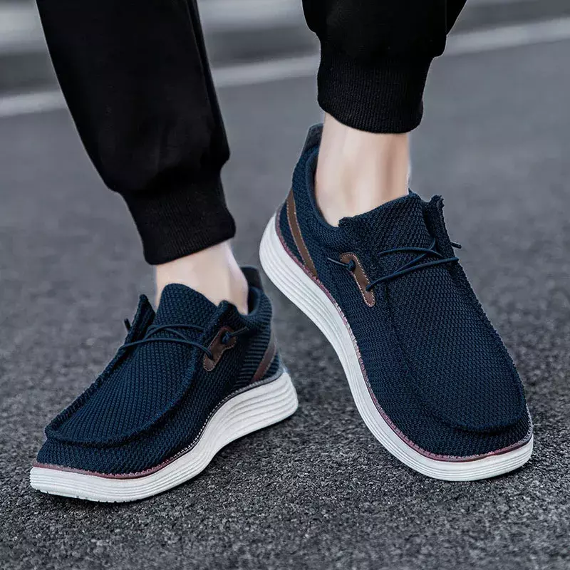 Damyuan New Men's Canvas Shoes Lightweight Sports Shoes Casual Sneakers Comfortable Classic Fashion Loafers Vulcanized Work Shoe