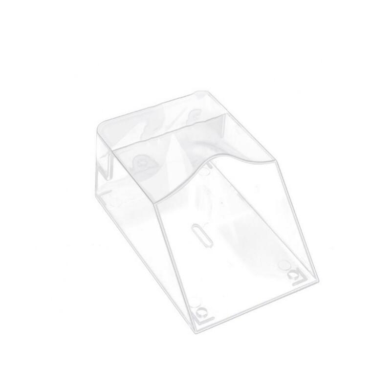Couvercle étanche en plastique pour sonnette sans fil, résistant aux intempéries, transparent, protecteur, transparent, extérieur, bouton