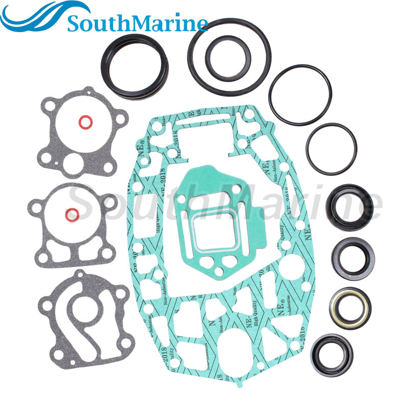 Boat Motor 6H4-W0001-20 6H4-W0001-21 6H4-W0001-C0 18-2792 Lower Unit Gasket Seal Kit for Yamaha 40HP 50HP