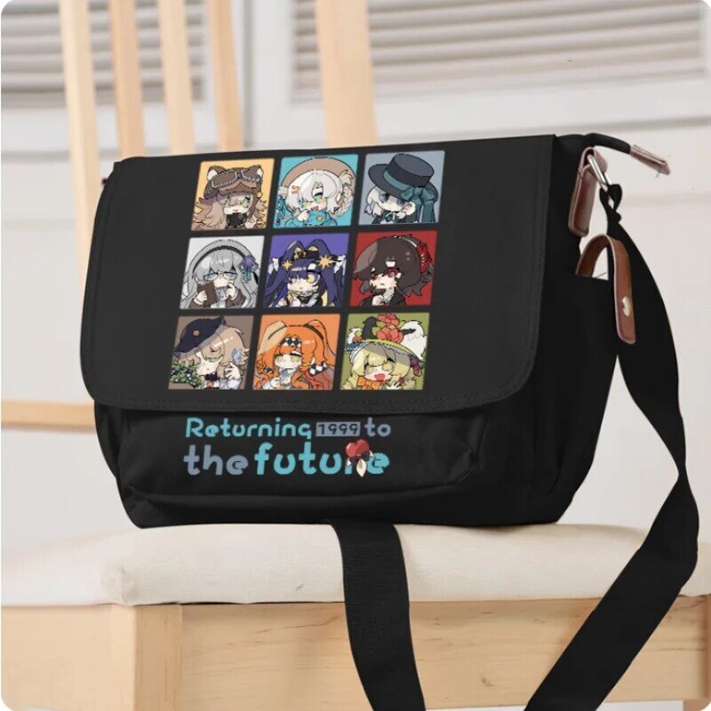 Anime Reverse:1999  Cartoon Bag Unsix Fashion Leisure Teenagers Crossbody Student Messenger Handbag B757