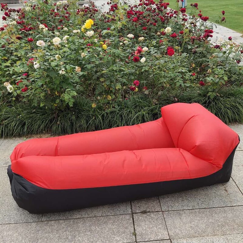 WW Sofa ogrodowa Trend Outdoor Szybka nadmuchiwana sofa powietrzna Dobra jakość Śpiwór Nadmuchiwany worek powietrzny Leniwa torba Sofa plażowa
