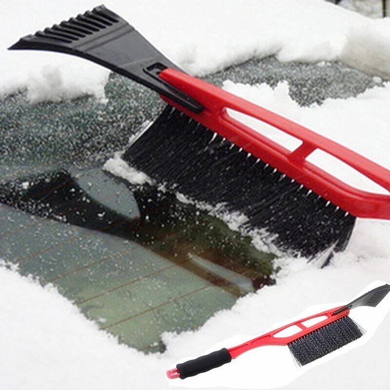 Скребок для снега и льда, щетка для удаления снега, инструмент для чистки лобового стекла автомобиля, инструмент для зимы