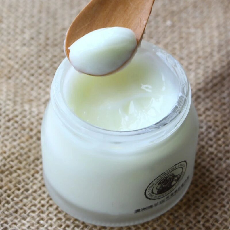 Laikou New Cream crema di Placenta di pecora contiene acido ialuronico Aloe Vera Curacao cura della pelle crema di olio di lanolina australiana 90g