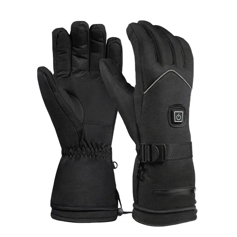 Männer und Frauen Skifahren kälte beständige elektrische Handschuhe Motorrad fahren Touchscreen warme elektrische Heiz handschuhe