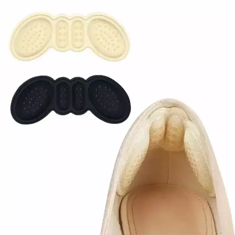 Plantillas adhesivas de tacón alto para el tamaño del zapato, Protector de forro antidesgaste, almohadillas autoadhesivas para aliviar el dolor de talón
