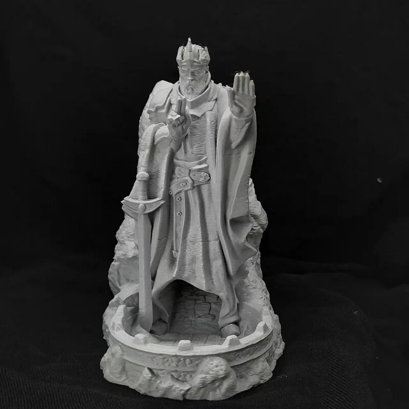 3D Printed Dice Tower and Tray Retro Statue of the Gods Dice Rolling Tower Perfect Dice Gaming Gift For D&D RPG Games