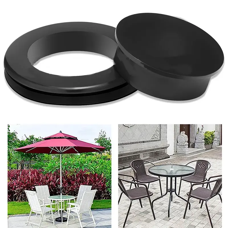 Ring Cap Set Hole Cover 2 Inch Awning Accessories Garden Outdoor Parasol Umbrella Patio Plastic Shade Equipment