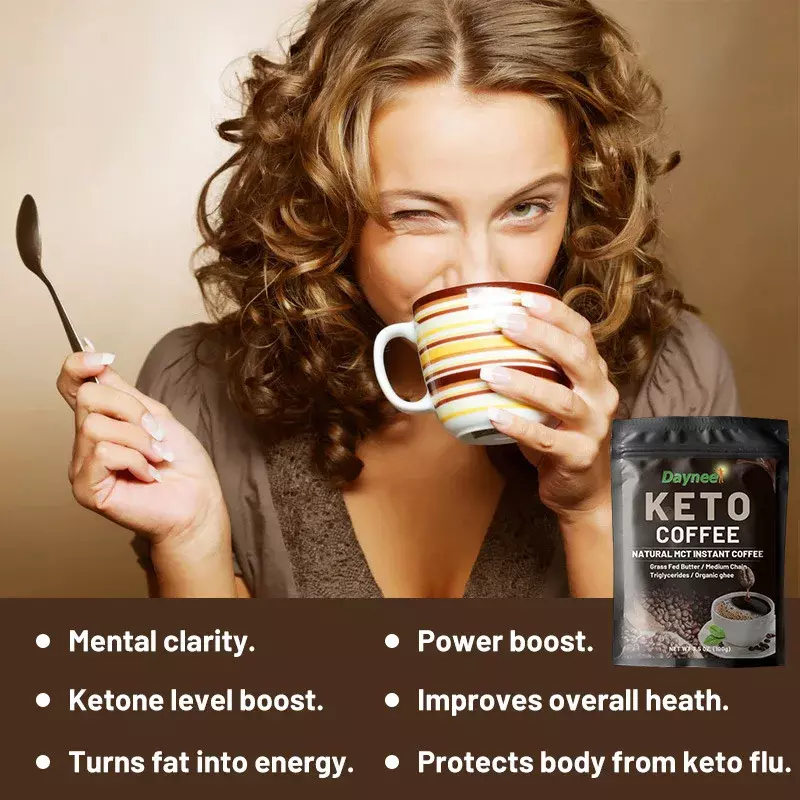 Оптовая продажа, 100% натуральный кофейный молочный напиток Keto, десертный пирог, съедобные ингредиенты для выпечки, инструменты для мороженого