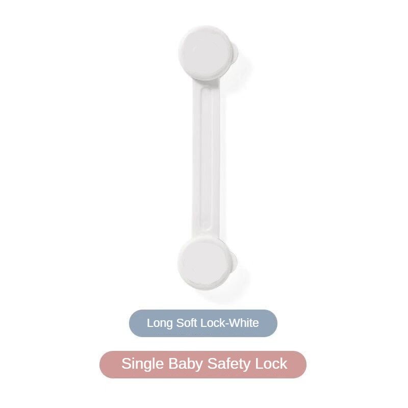 Kunci pasangan multifungsi, 5/10 buah kunci pengaman anak bayi Anti cubit laci tangan lemari kulkas pintu keamanan bayi