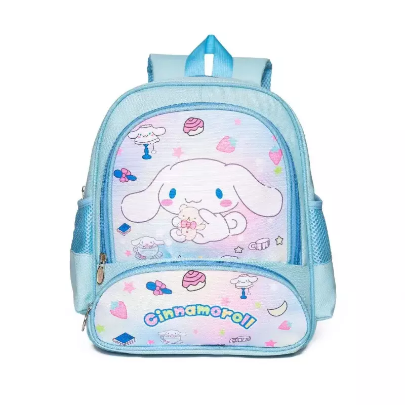 Sanrio tas punggung kapasitas besar pria dan wanita, tas punggung kapasitas besar, lucu dan ringan gambar kartun untuk pelajar Hello Kitty