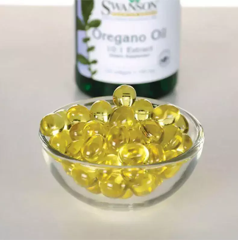 1 bottiglia di olio di origano 10:1 capsula concentrata essenza di olio di origano 120 capsula per una forte immunità e integratore alimentare.