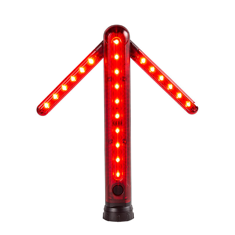 1PC LED Road Flares Światła awaryjne z magnesem Światło robocze Hak z możliwością ładowania Bezpieczeństwo drogowe Migające Flary Zestaw samochodowy