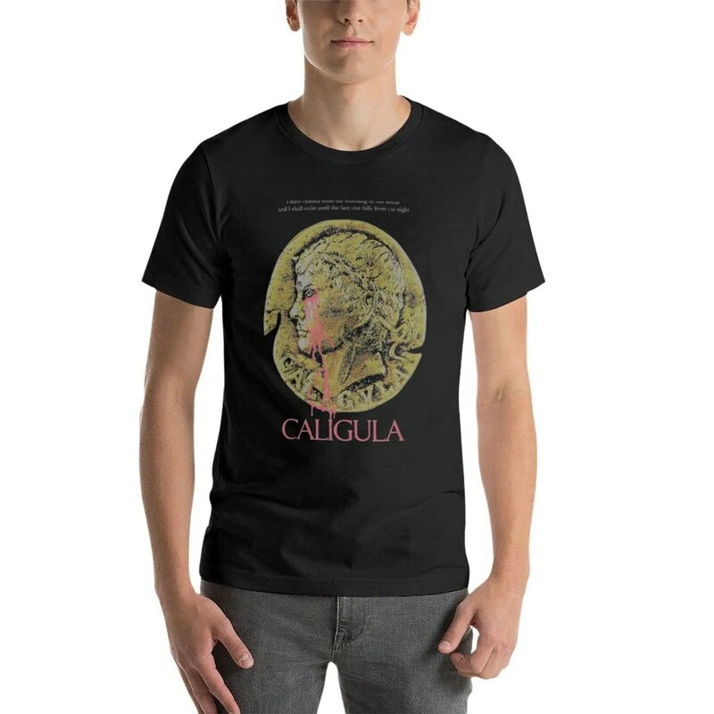 Новая футболка Caligula, короткая футболка, забавная футболка, графическая футболка, футболка для мужчин
