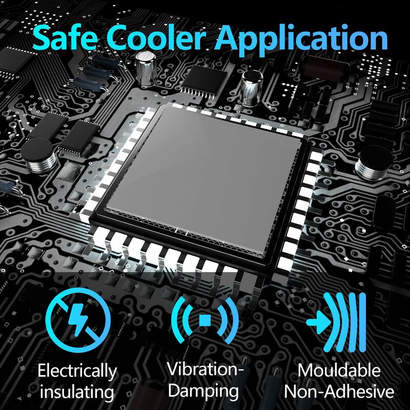 OEM 16/18/21 W/M.K GPU CPU dissipatore di calore raffreddamento Pad in Silicone conduttivo Pad termico autentico originale di alta qualità