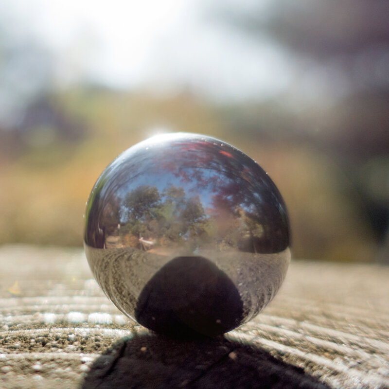 19/38/51/76/100mm sfera sfera in acciaio glitterato lucido sfera cava a specchio per la decorazione del giardino di casa forniture ornamento