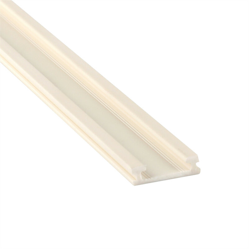 Perfil de janela extrudada PVC personalizado, canal tipo U e C, extrusão plástica LED, perfil upvc