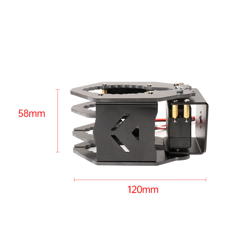 Robot Claw with LDX-335MG Servo Manipulator Claw Hand Grips Paw Grasping 500g