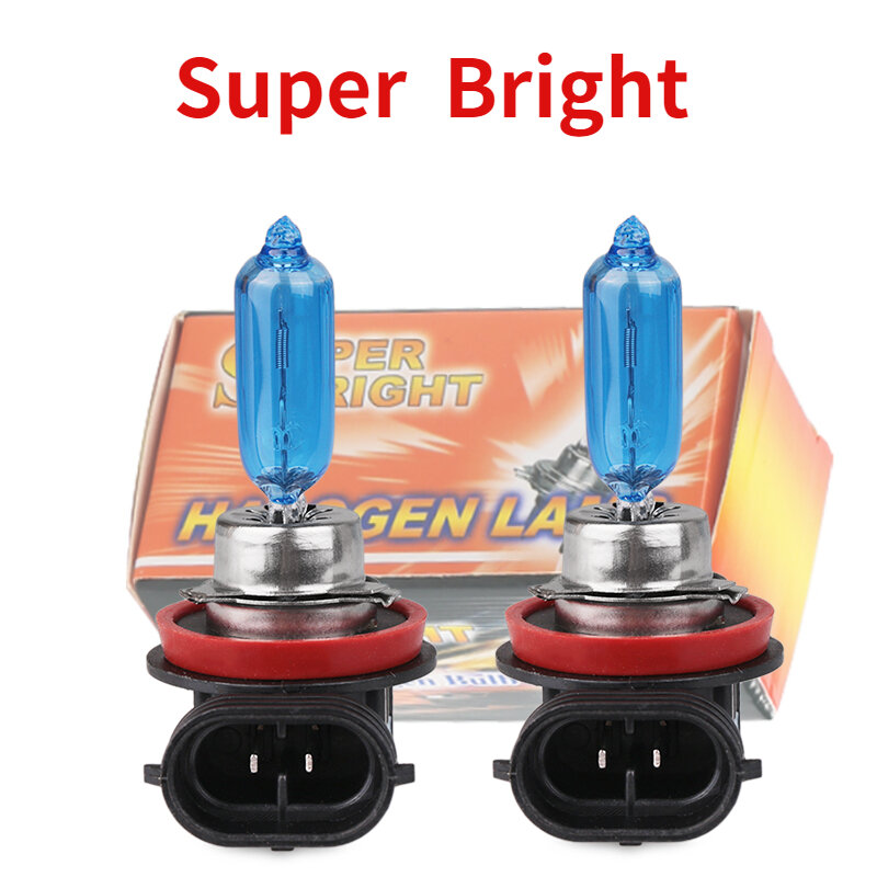 Ampoules halogènes SG Look Blue Diamond Light, ampoules de voiture, lampe de sauna, qualité AAA, H9, 12V, 65W, 5500K-6000K, 2 pièces