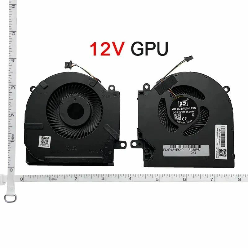 Wentylator chłodzący CPU GPU do HP OMEN 15-EK TPN-Q238 wentylatory TPN-Q236 chłodnica grzejnika M04216-001 ND8CC02-19j22 19 j23 M04215-001