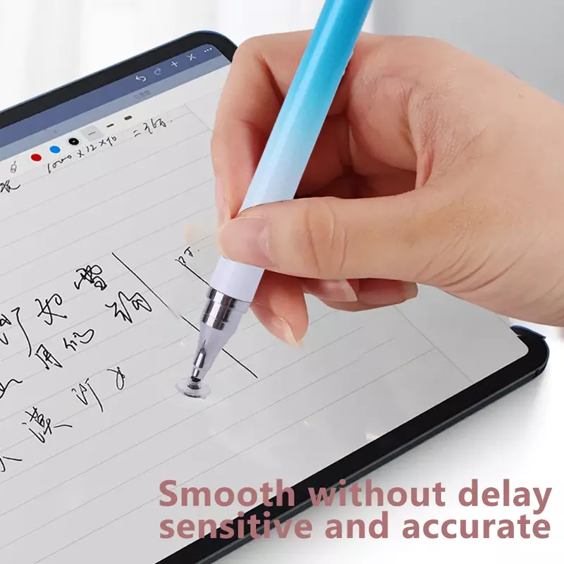 Универсальный стилус 2 в 1 для смартфонов и планшетов, емкостный карандаш для рисования, стилус для мобильных телефонов Android, сенсорная ручка для Iphone, Samsung