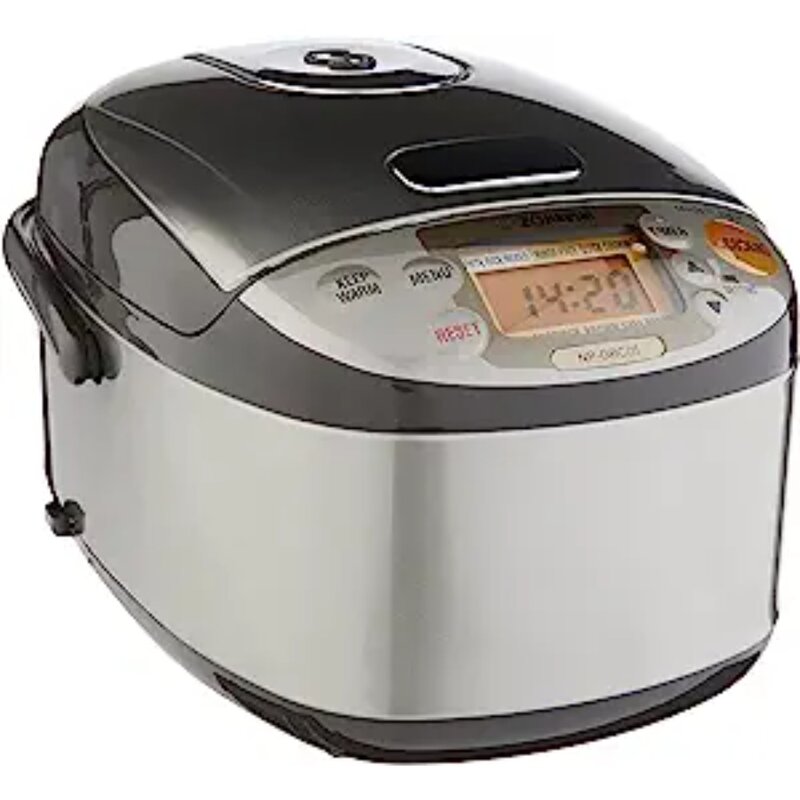 New-Zojirushi NP-GBC05XT Индукционная система отопления рисоварка и подогреватель, 0,54 л, нержавеющая сталь темно-коричневый