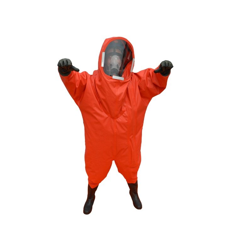 Bata de traje de protección química de seguridad desechable, ropa protectora general