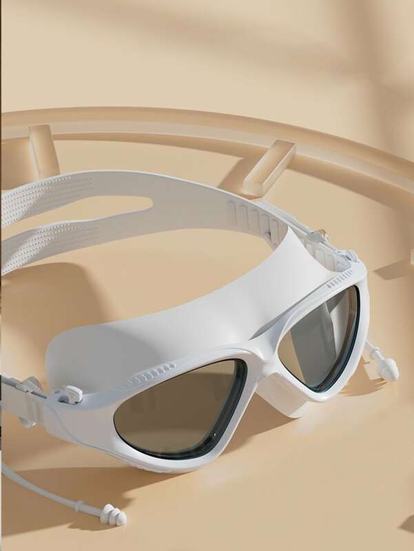 Seasprint-Gafas de natación profesionales para hombres y mujeres, lentes de protección UV antivaho, impermeables, ajustables, de silicona