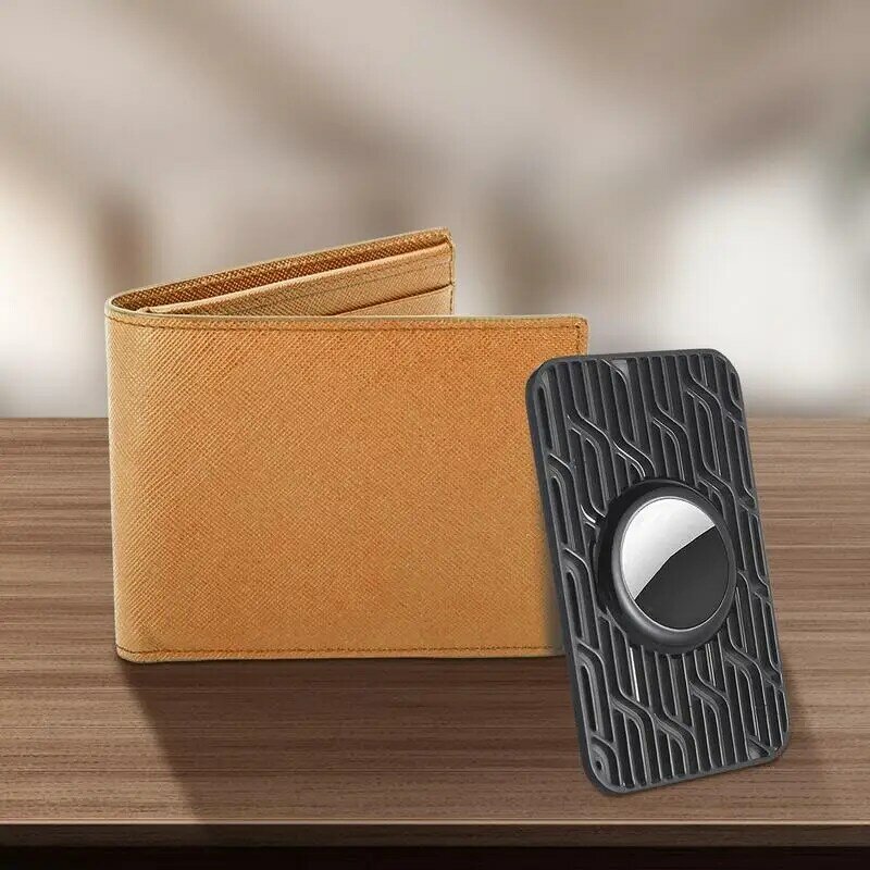 Étui portable pour Air Tag, protection de la taille de la carte de crédit, compatible avec Air Tag, portefeuille, sac à main, valise