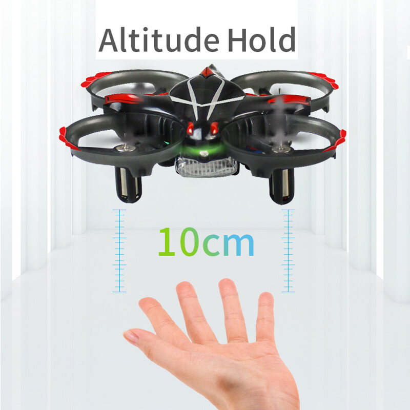 JJRC-Mini RC Helicopter Drone, H56, Hand Sensing Infravermelho, Altitude Hold, 3D Flip, Modo sem cabeça, Controle remoto, Quadcopter, Brinquedos infantis